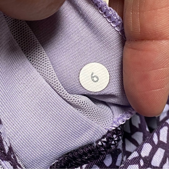 Lululemon Tank Top Women’s Size 6 Nouveau Limits Tank Top Lilac workout top - Picture 7 of 13